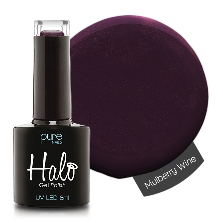 Halo Gel Polish 8ml Mulberry Wine