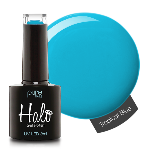 Halo Gel Polish 8ml Tropical Blue