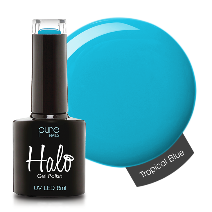 Halo Gel Polish 8ml Tropical Blue