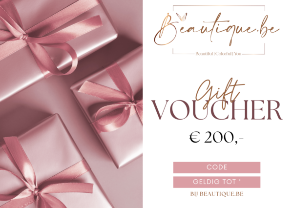 Beautique 200eur giftcard