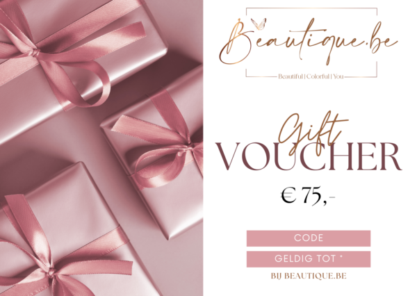 Beautique 75eur giftcard