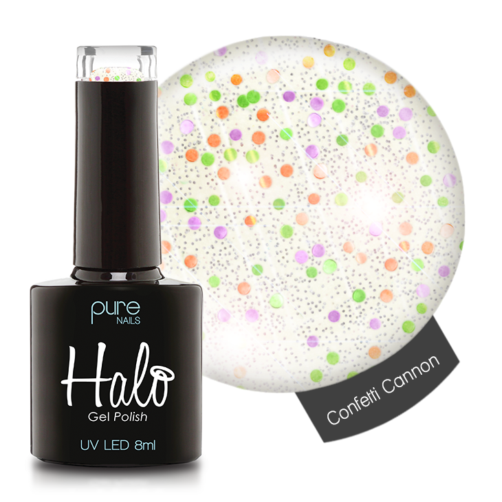 Halo Gel Polish 8ml Confetti Cannon