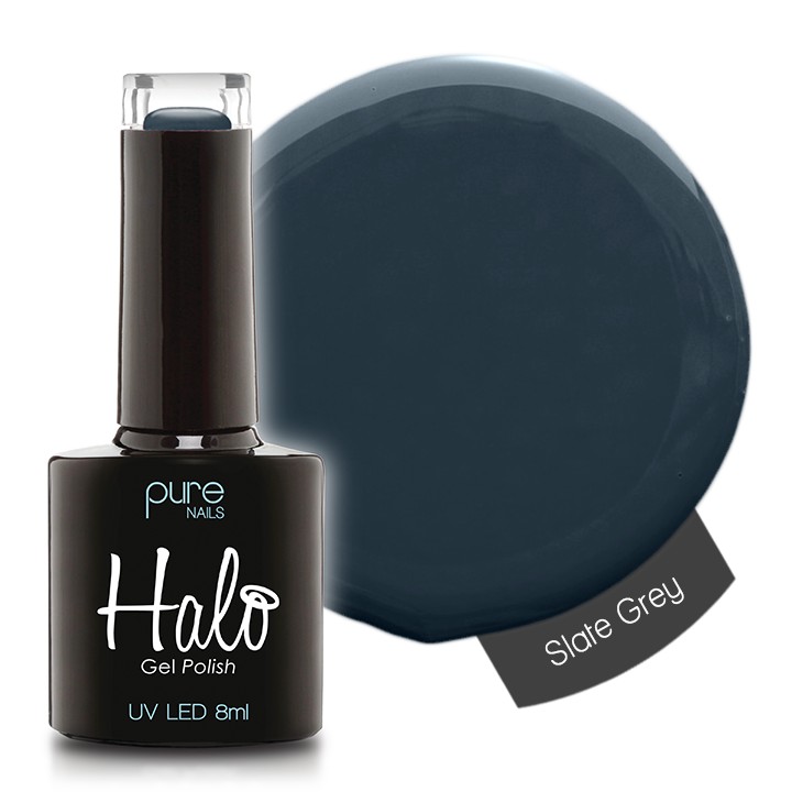 Halo Gel Polish 8ml Slate Grey (uitlopend)