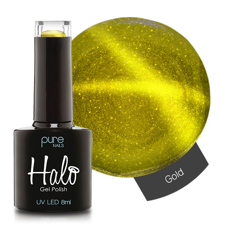 Halo Gel Polish 8ml Gold (Cateye) (uitlopend)