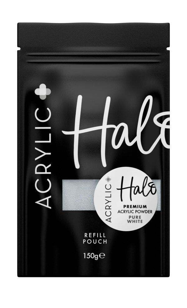 Halo Acrylic Plus Pure White Powder 150g Pouch