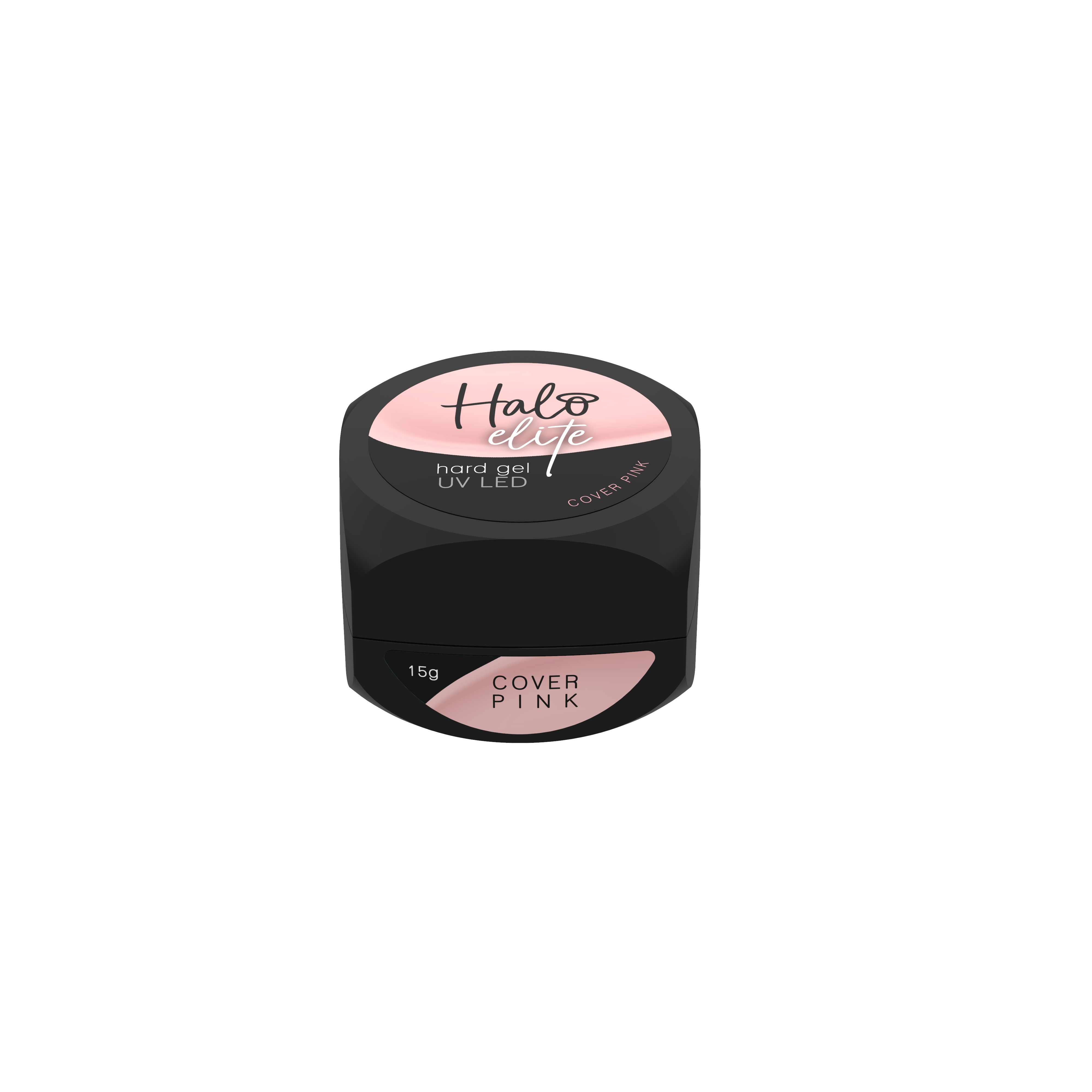 Halo Elite Hard Gel Cover Pink 15g (uitlopend)