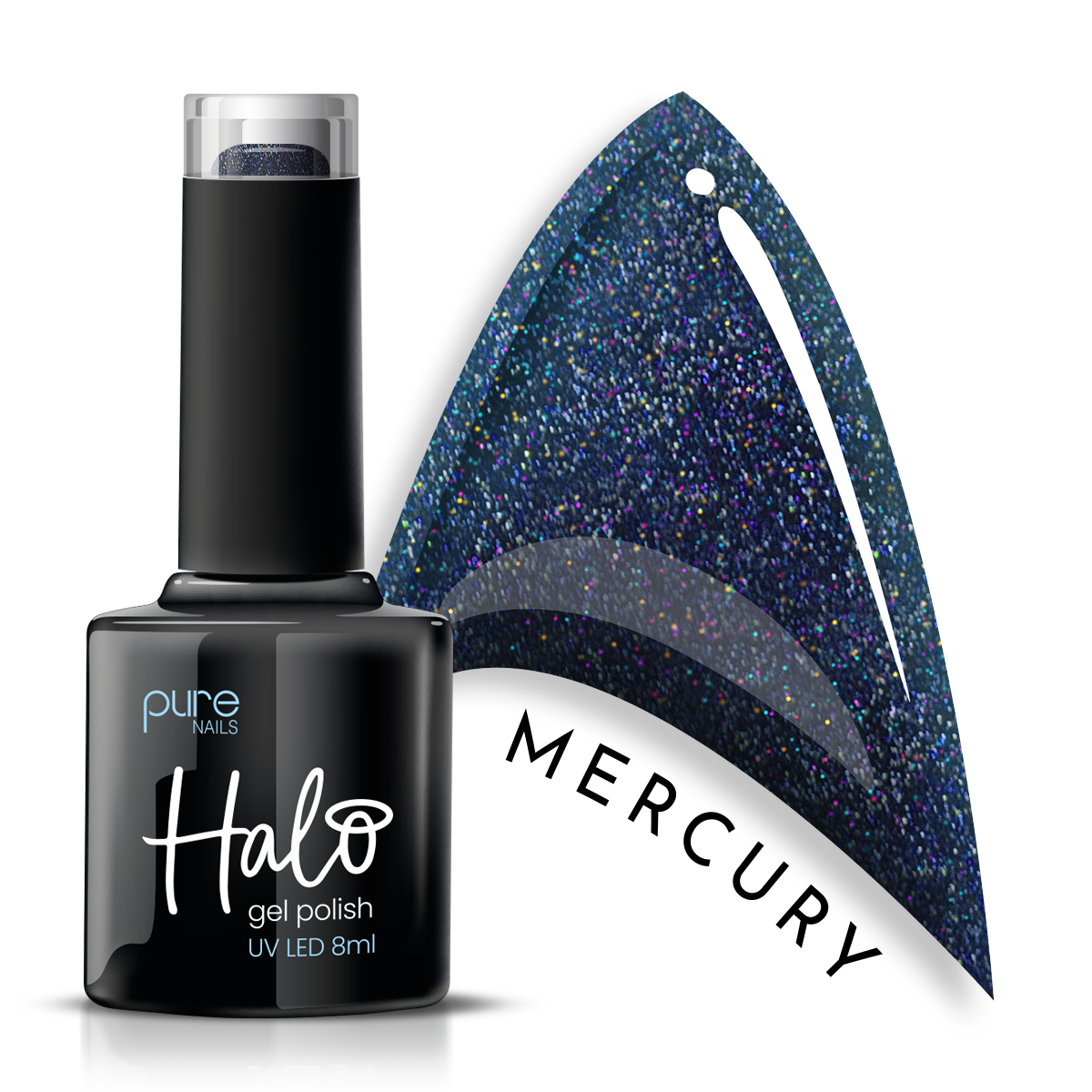 Halo Gel Polish 8ml Mercury