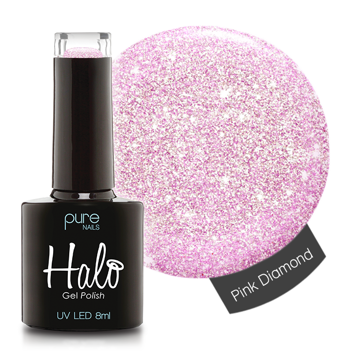 Halo Gel Polish 8ml Pink Diamond