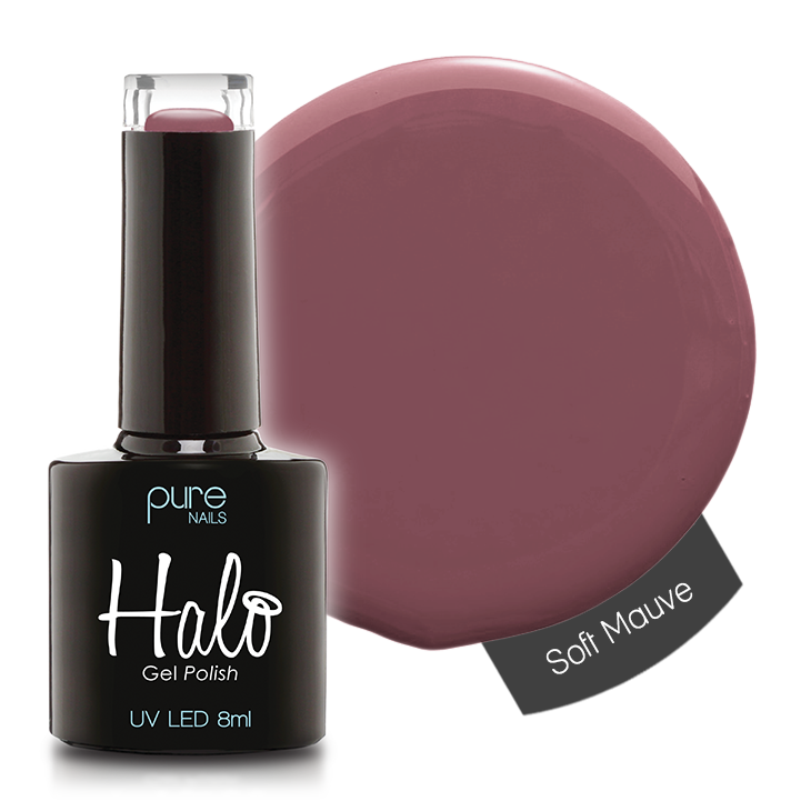 Halo Gel Polish 8ml Soft Mauve