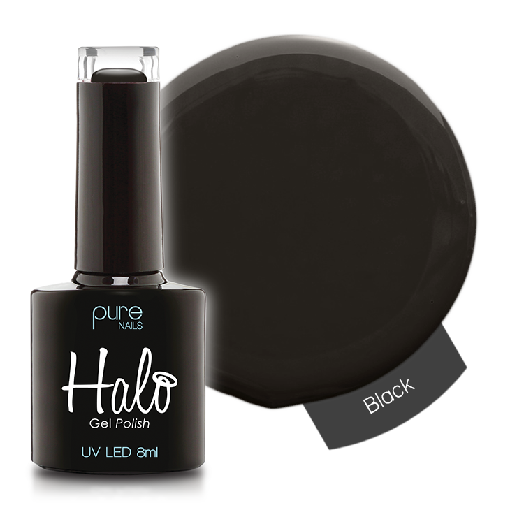 Halo Gel Polish 8ml Black