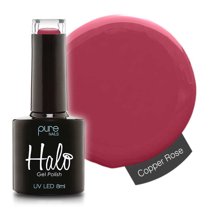 Halo Gel Polish 8ml Copper Rose