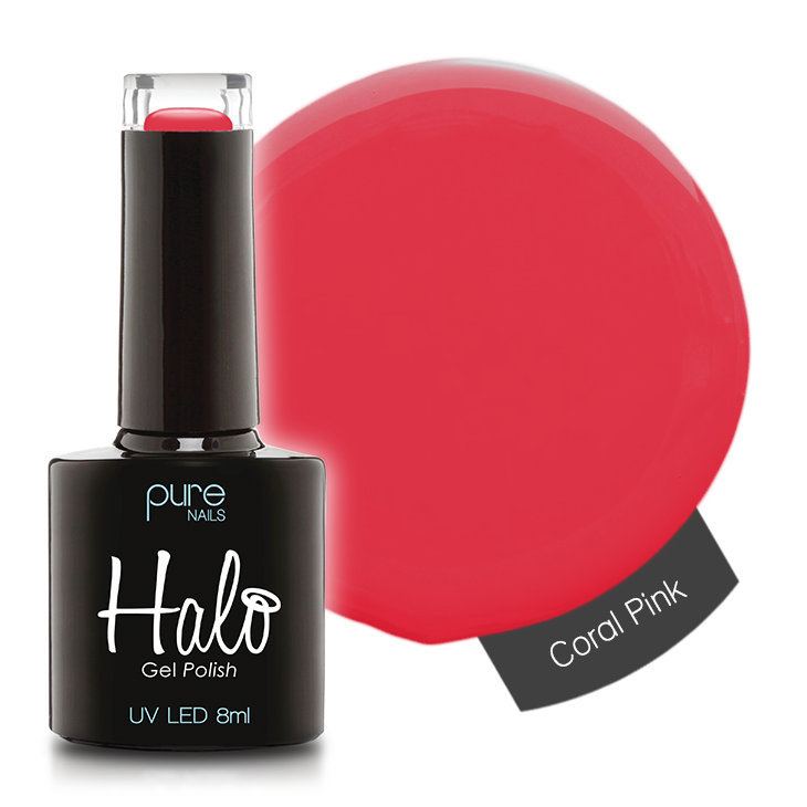 Halo Gel Polish 8ml Coral Pink