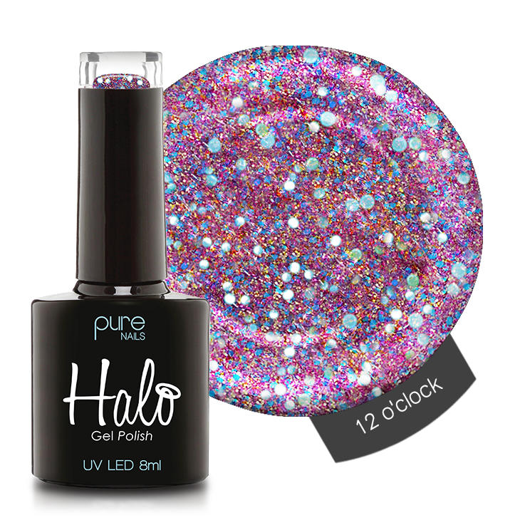 Halo Gel Polish 8ml 12 o'clock (uitlopend)