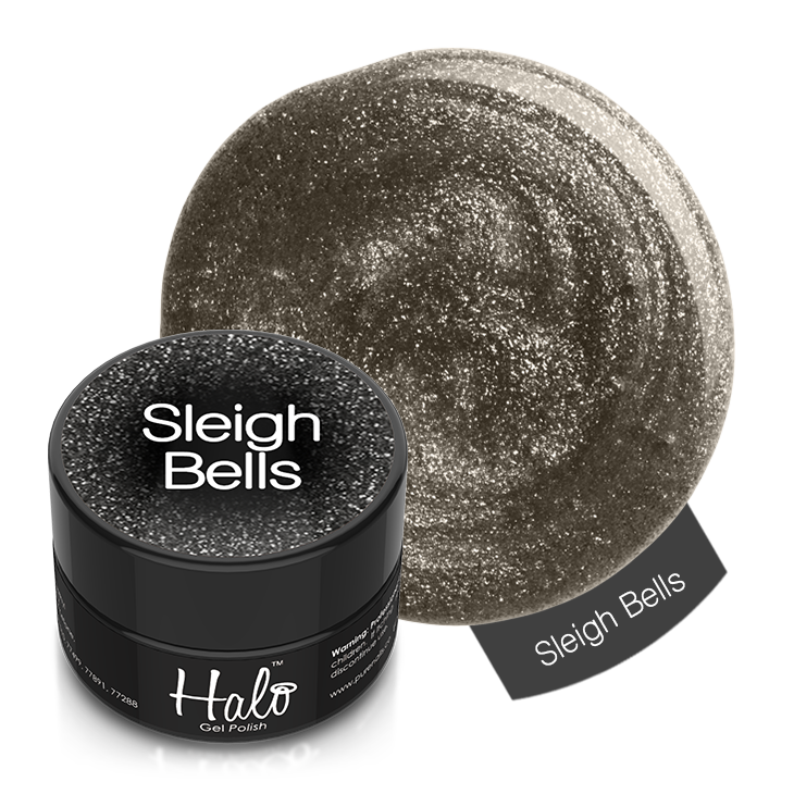 Halo Gel Polish 8ml Sleigh Bells (Glitter)