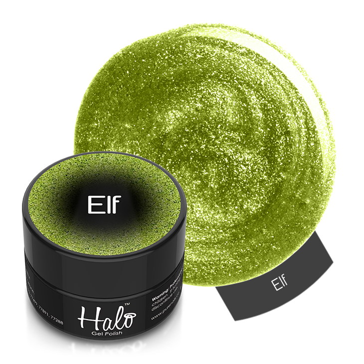 Halo Gel Polish 8ml Elf (Glitter)
