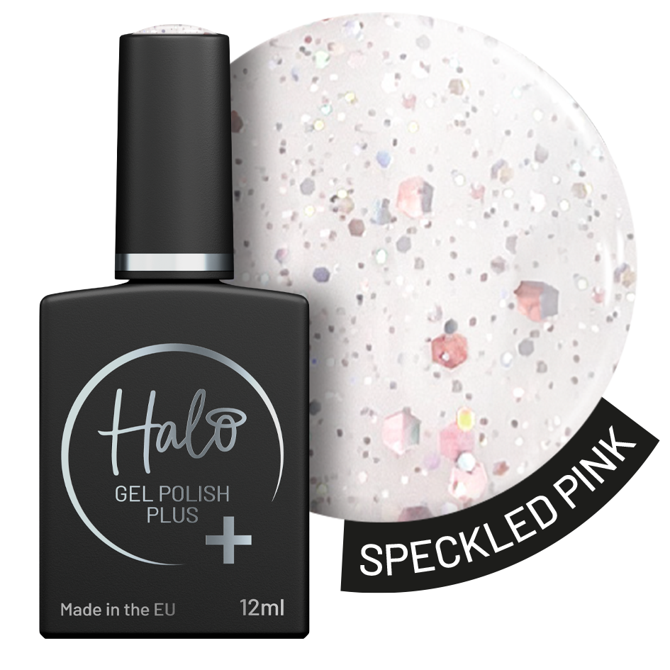 HP007 HGP+ Bottle Speckled Pink
