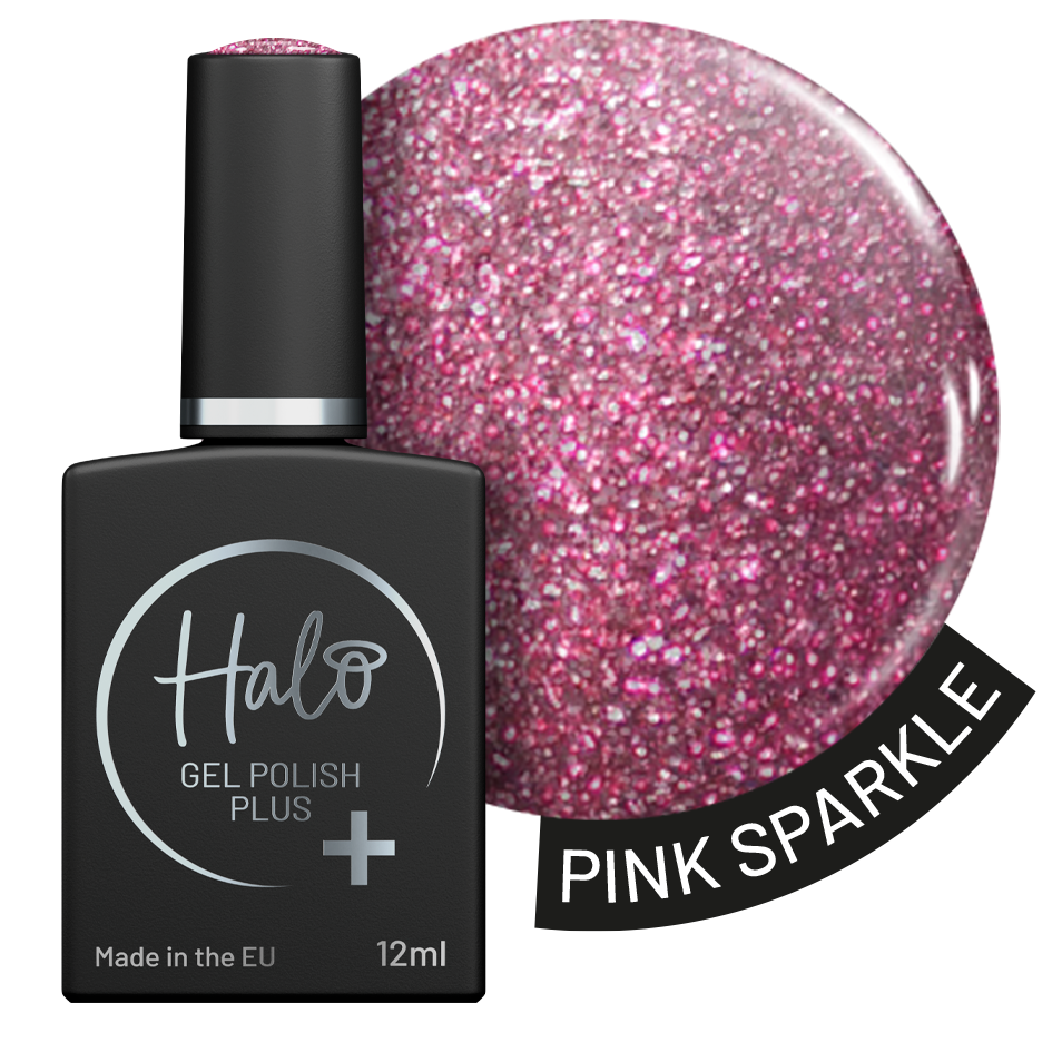 HP009 HGP+ Bottle Pink Sparkle