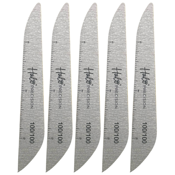 Halo Elite Precision Zebra Vijl 100/100 - 5 Pack