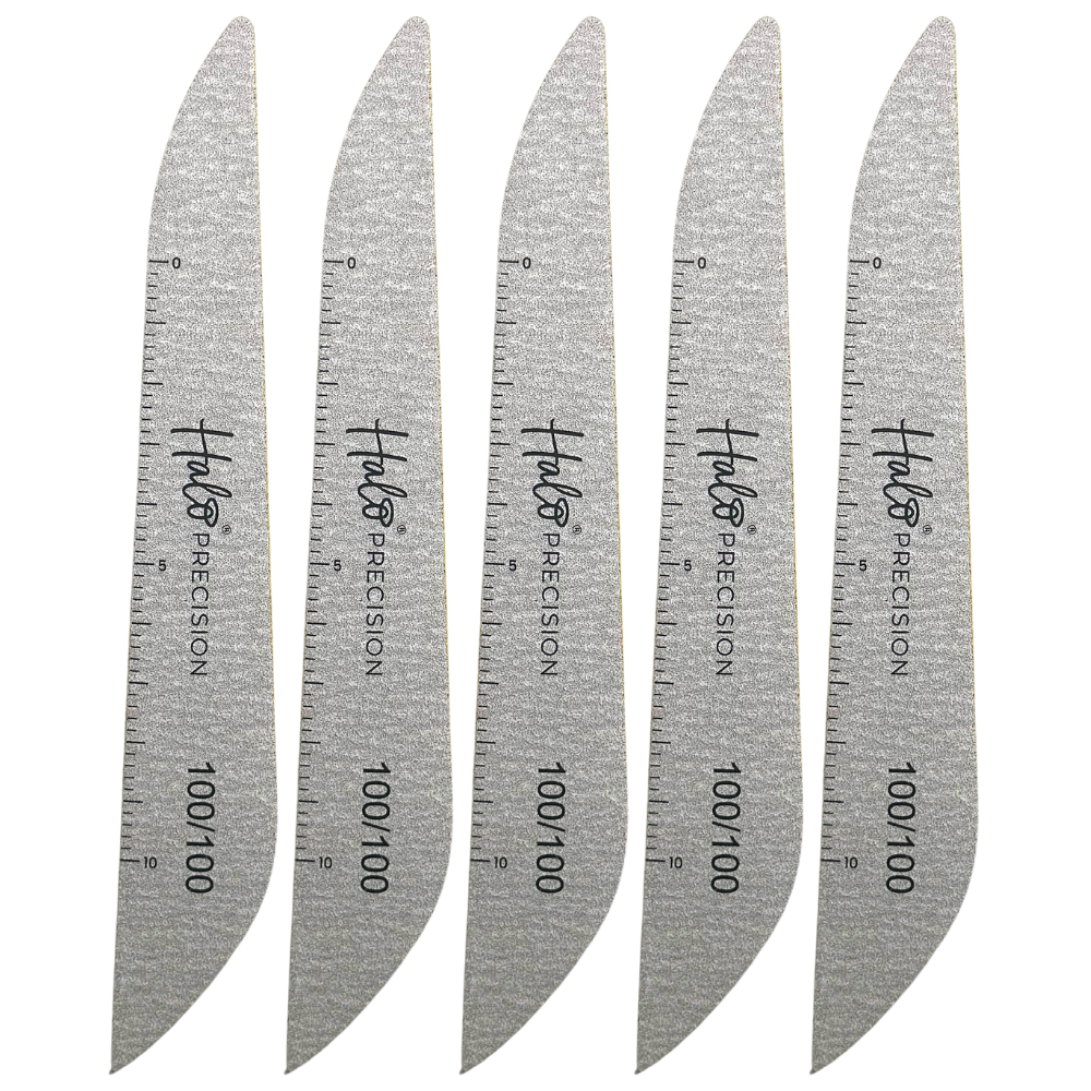 Halo Elite Precision Zebra Vijl 100/100 - 5 Pack