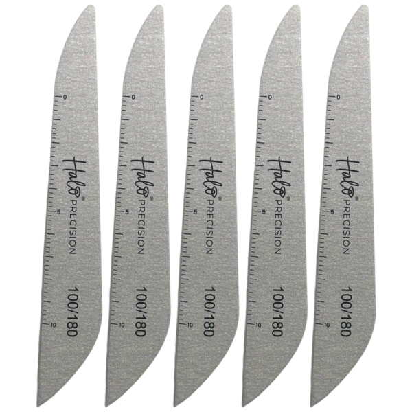 Halo Elite Precision Zebra Vijl 100/180 - 5 Pack