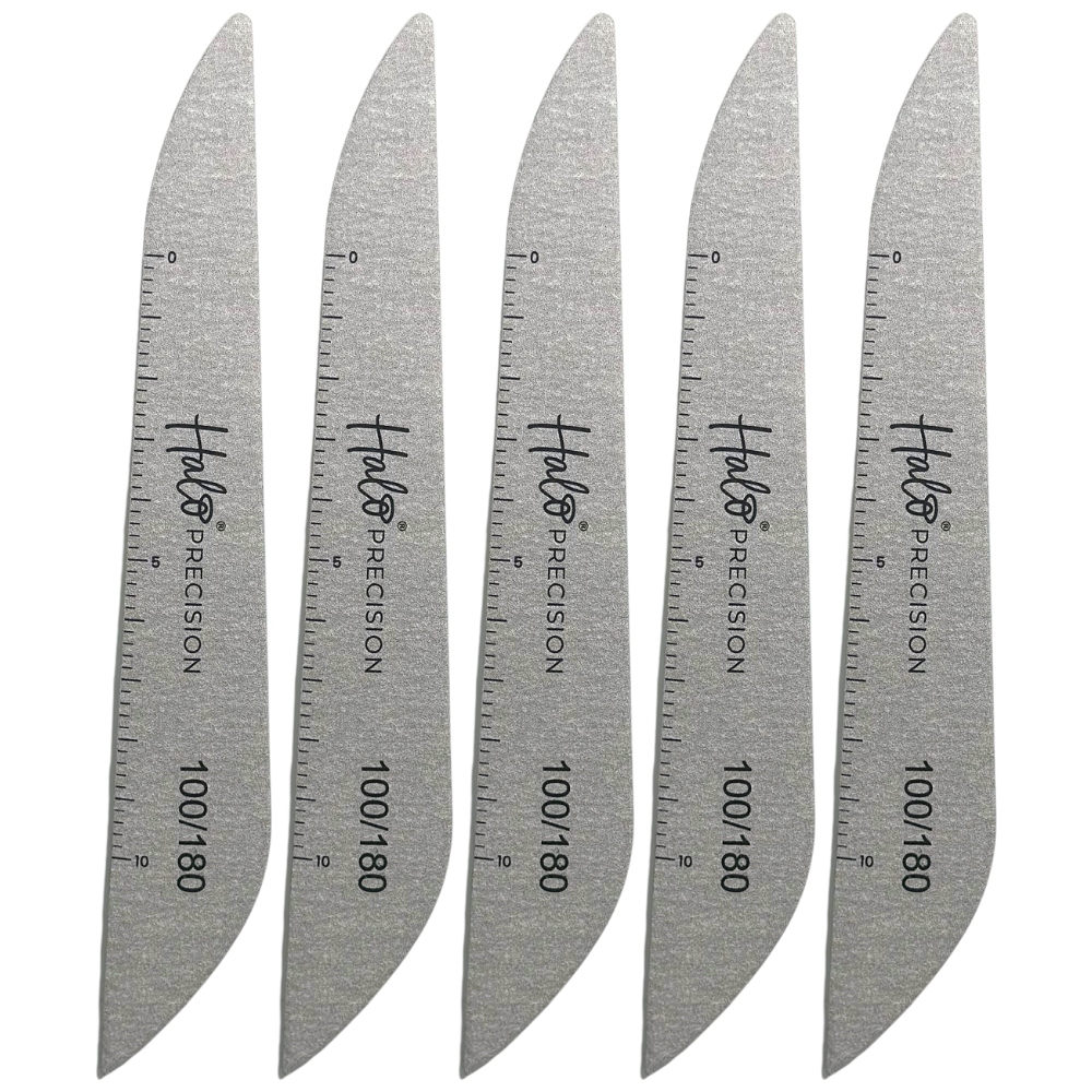 Halo Elite Precision Zebra Vijl 100/180 - 5 Pack