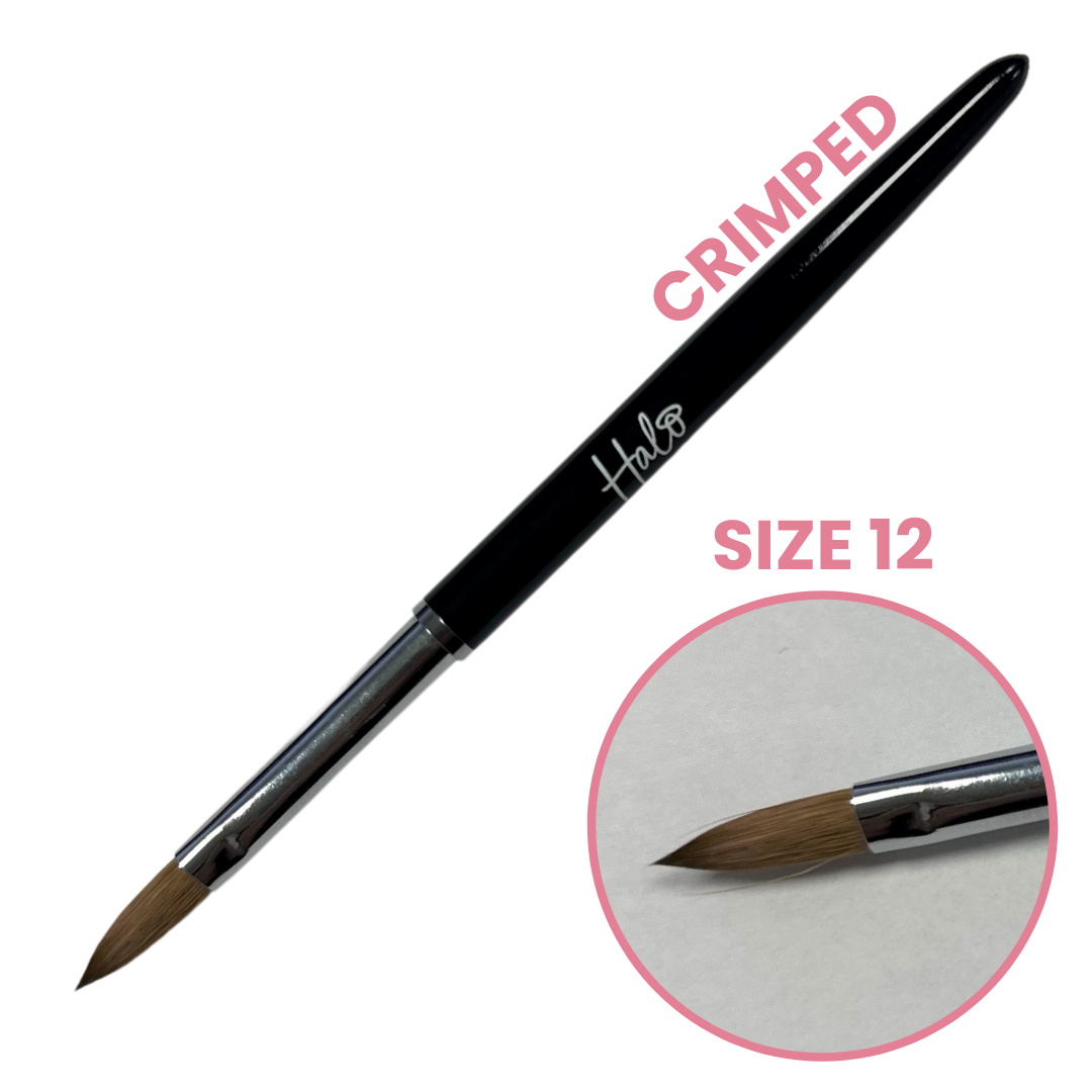 Halo Elite Crimped Acryl Brush Size 12