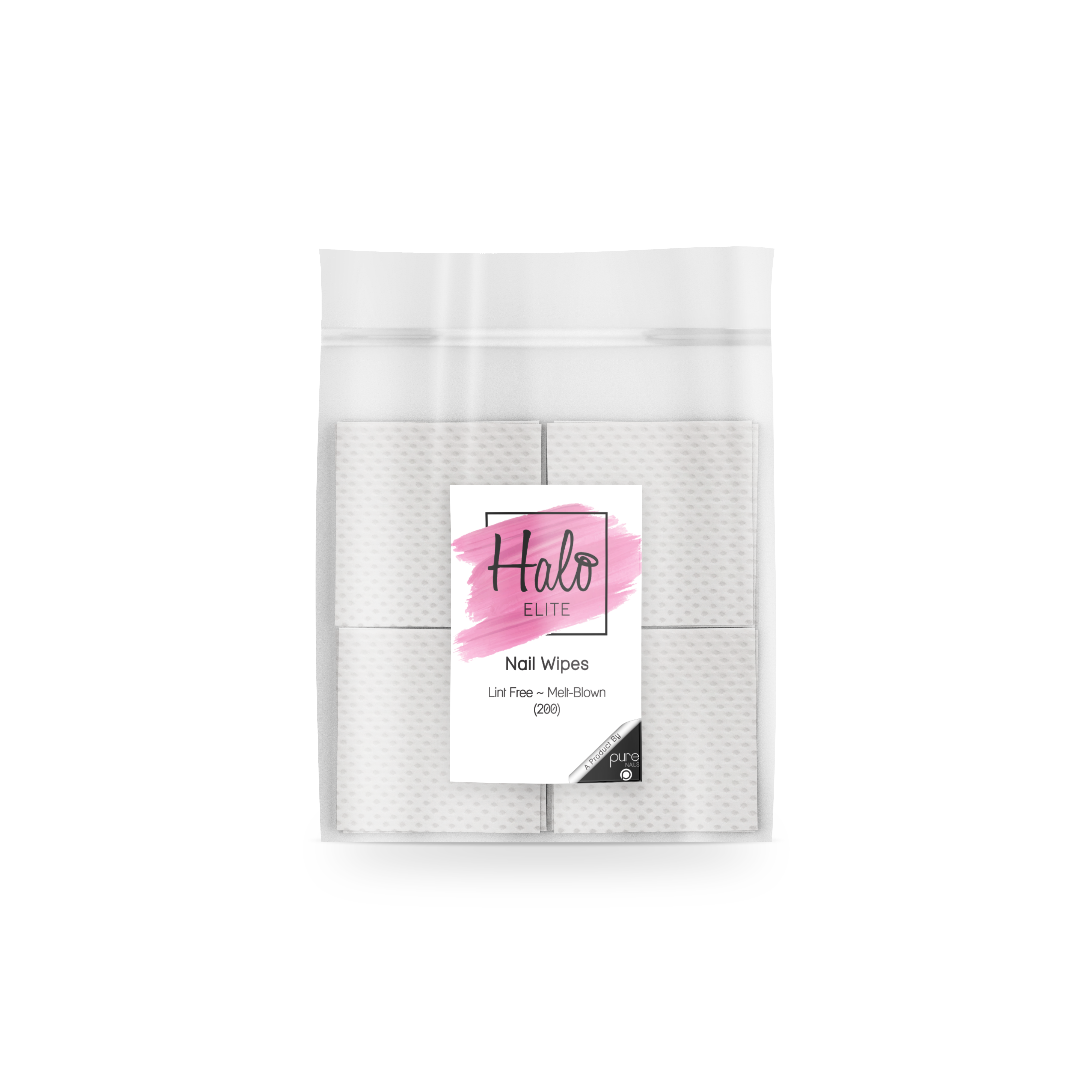 Halo Elite Nail Wipes 200 st
