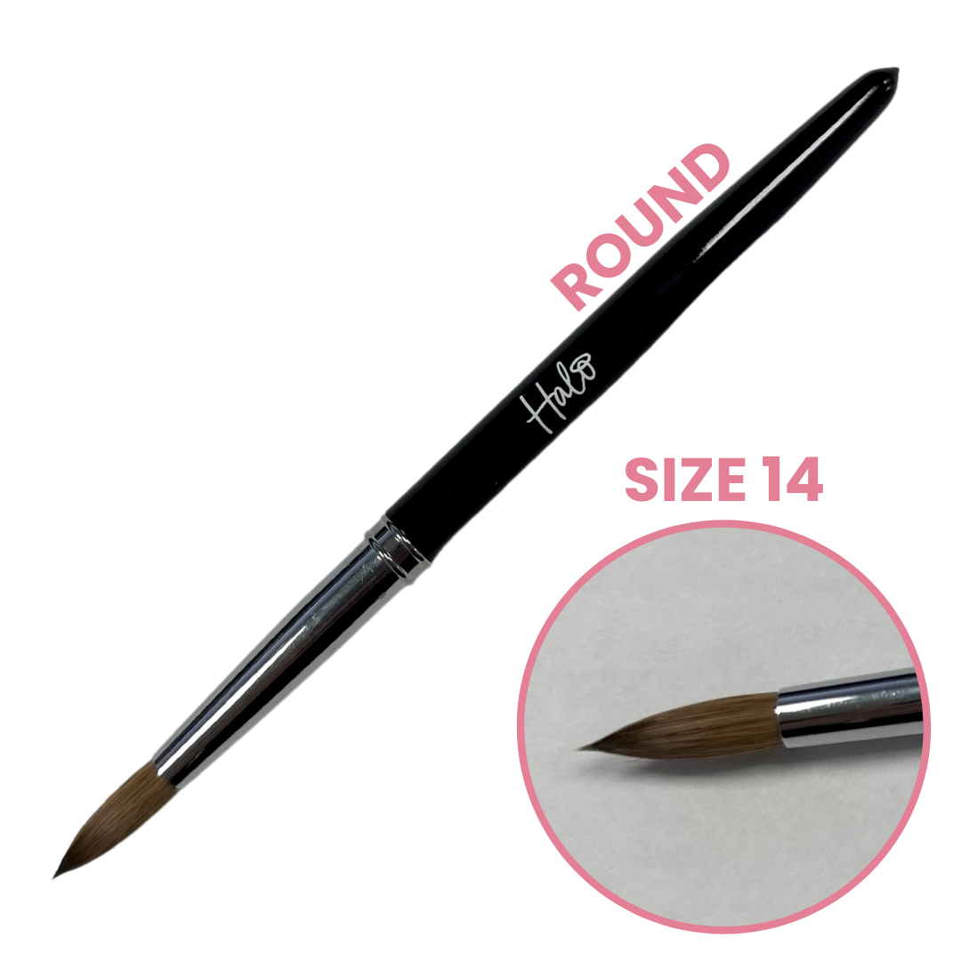 Halo Elite Round Acryl Brush Size 14