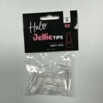 Halo Jellie Nail Tips 50st Coffin Long Sizes 6 One Size