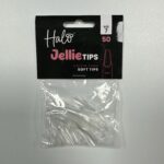 Halo Jellie Nail Tips 50st Coffin Long Sizes 7 One Size