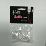 Halo Jellie Nail Tips 50st Coffin Long Sizes 8 One Size