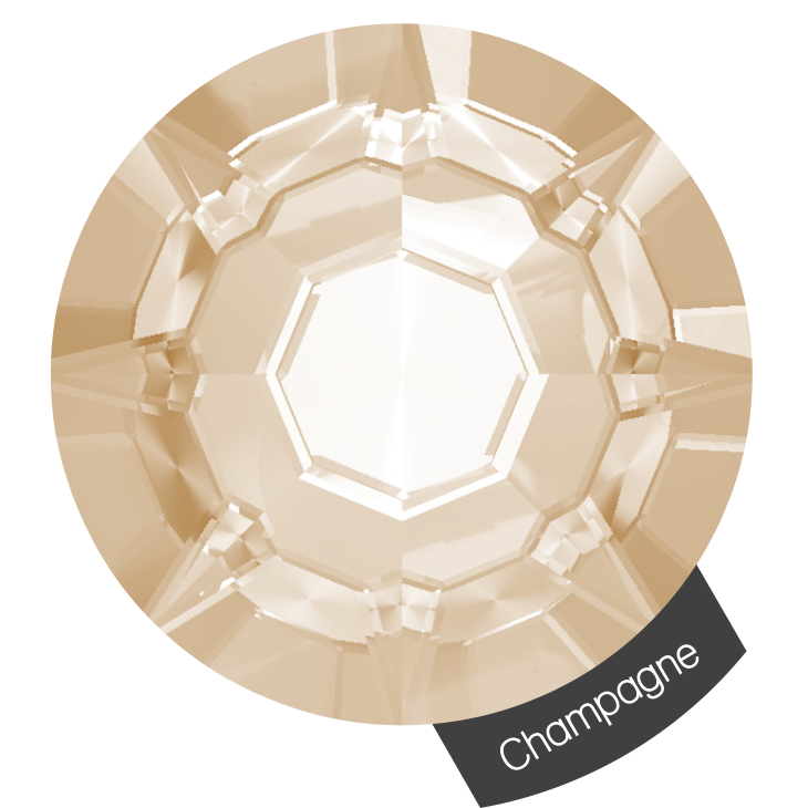 Halo Create -  Crystals Champagne - Maat 2