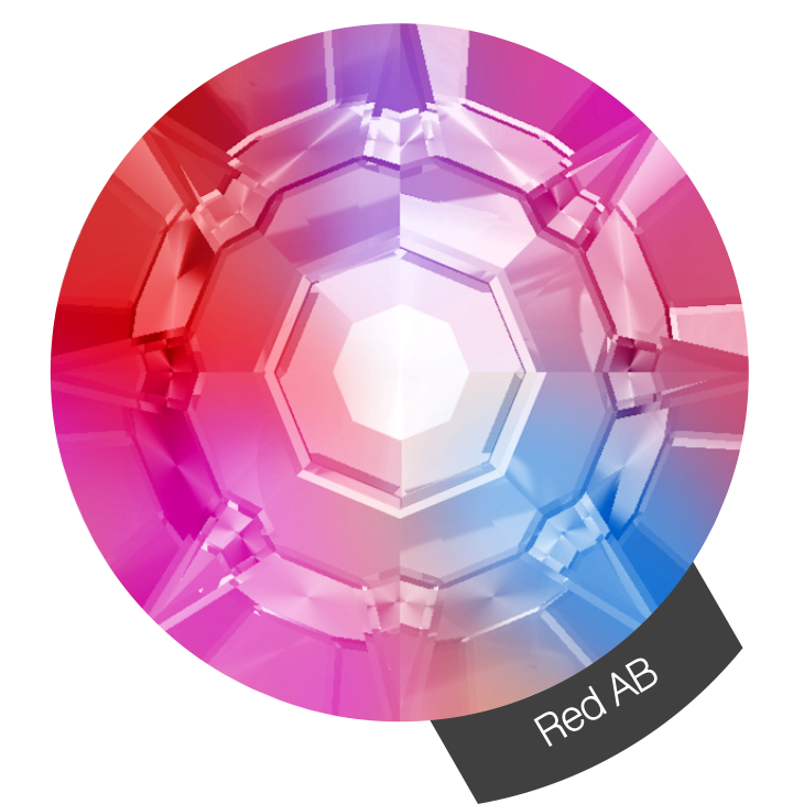 Halo Create -  Crystals Red AB - Maat 3