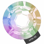 Halo Create -  Crystals White AB - Maat 2