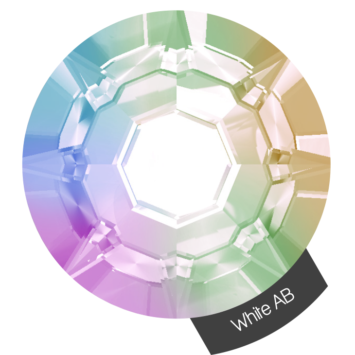Halo Create -  Crystals White AB - Maat 3