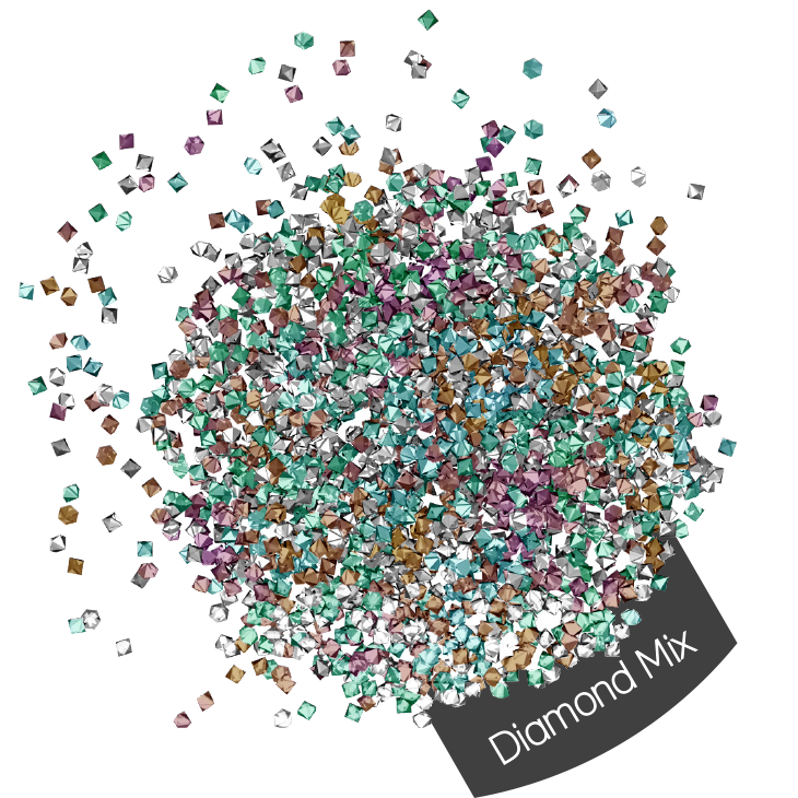 Halo Create -  Crystals Diamond Mix - Micro
