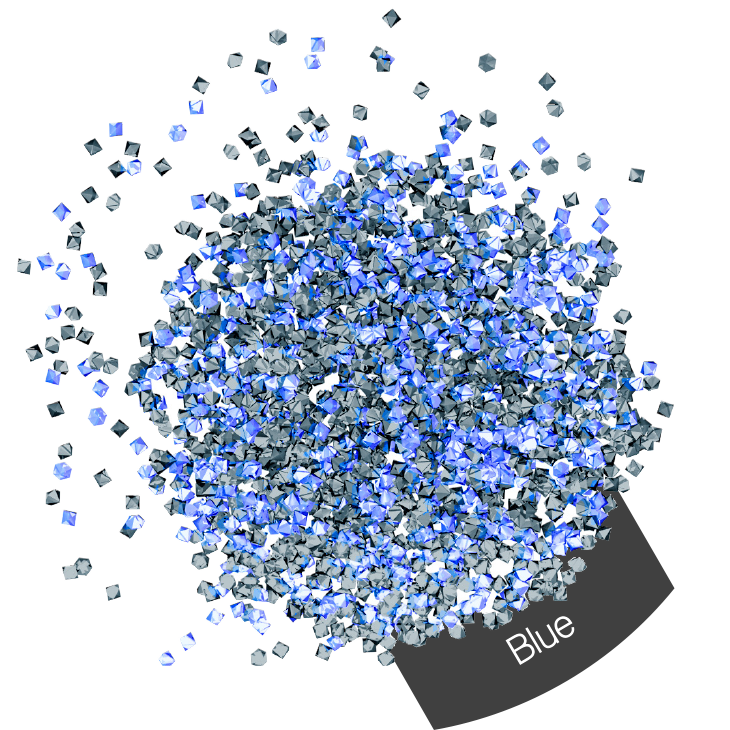 Halo Create -  Crystals Blue  - Micro