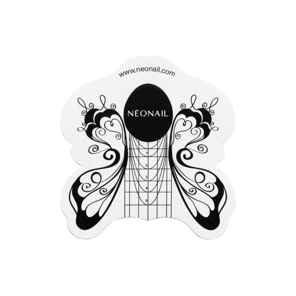 NEONAIL Nail Art Form Butterfly (sjabloon) 100st